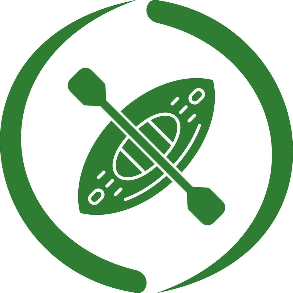Kayak Vector Icon