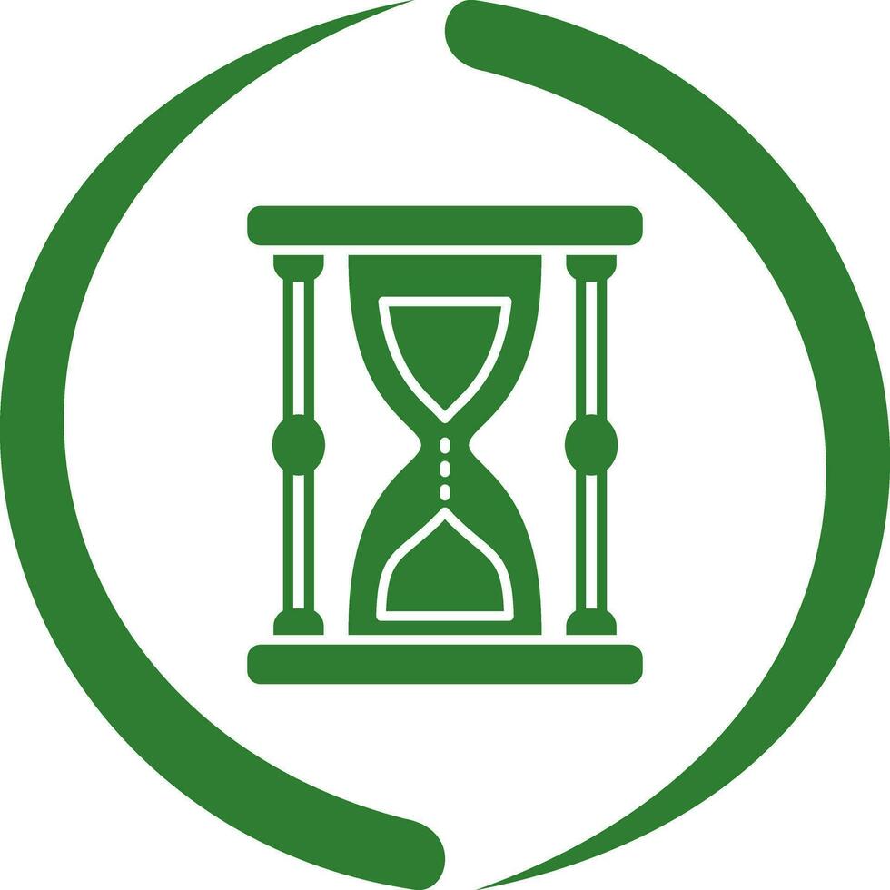 icono de vector de reloj de arena