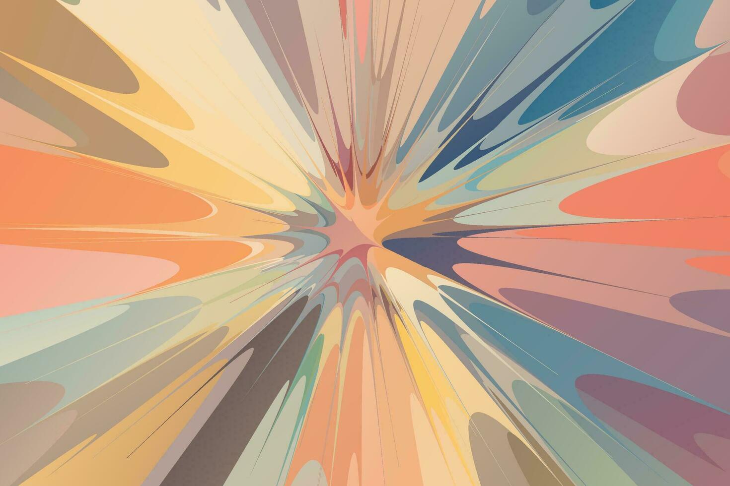 colorful supernova blast background vector