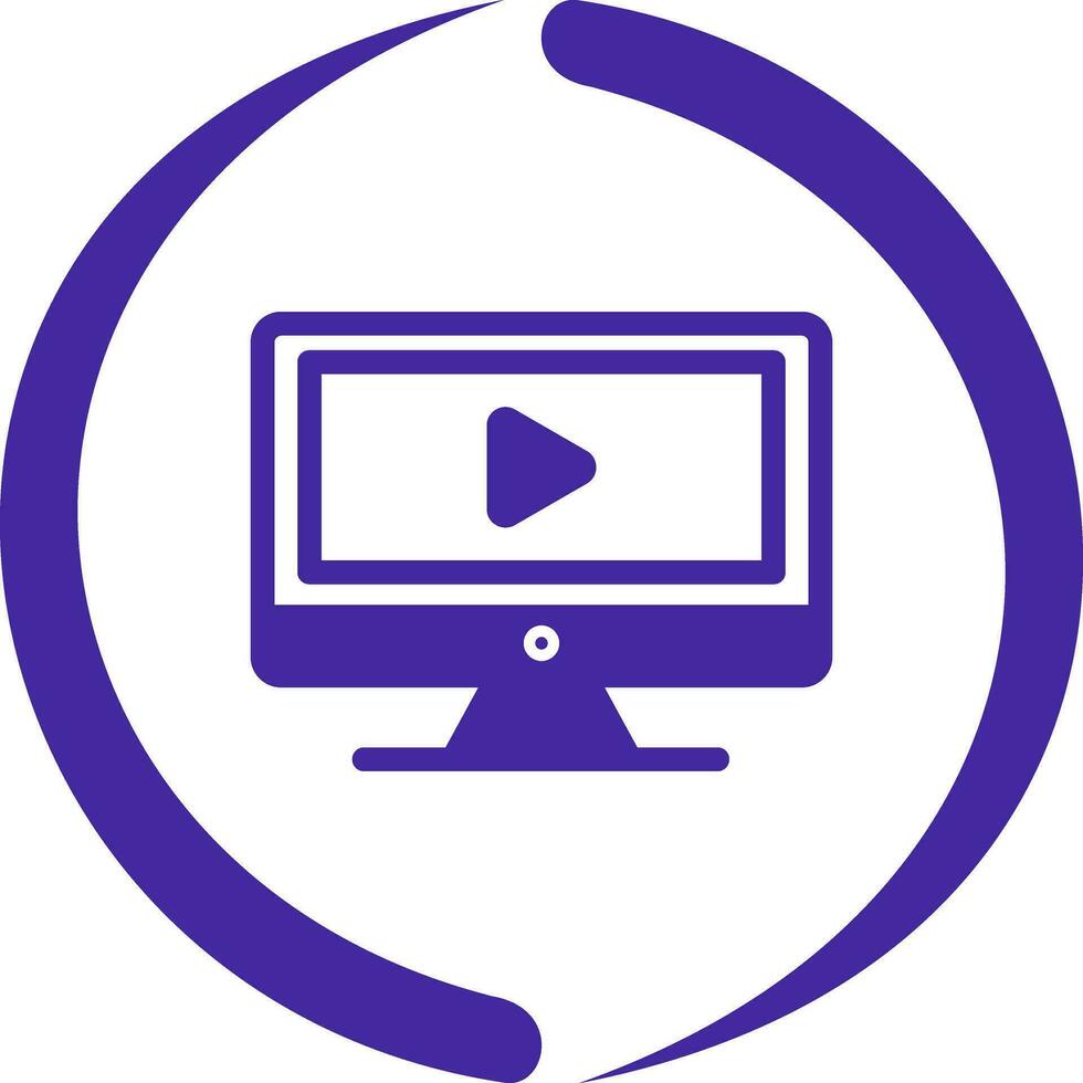 Video Lesson Vector Icon