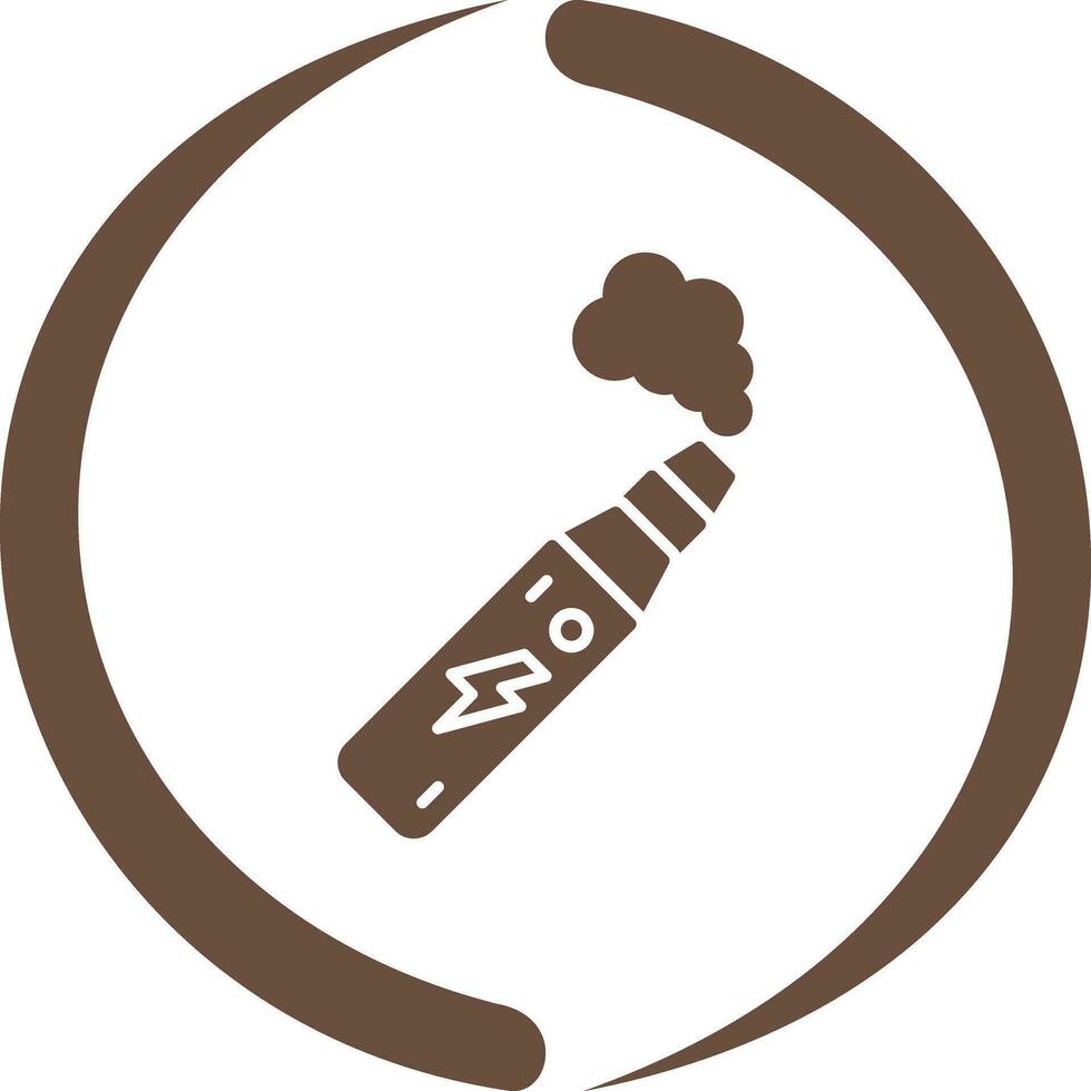 Electronic Cigarette Vector Icon