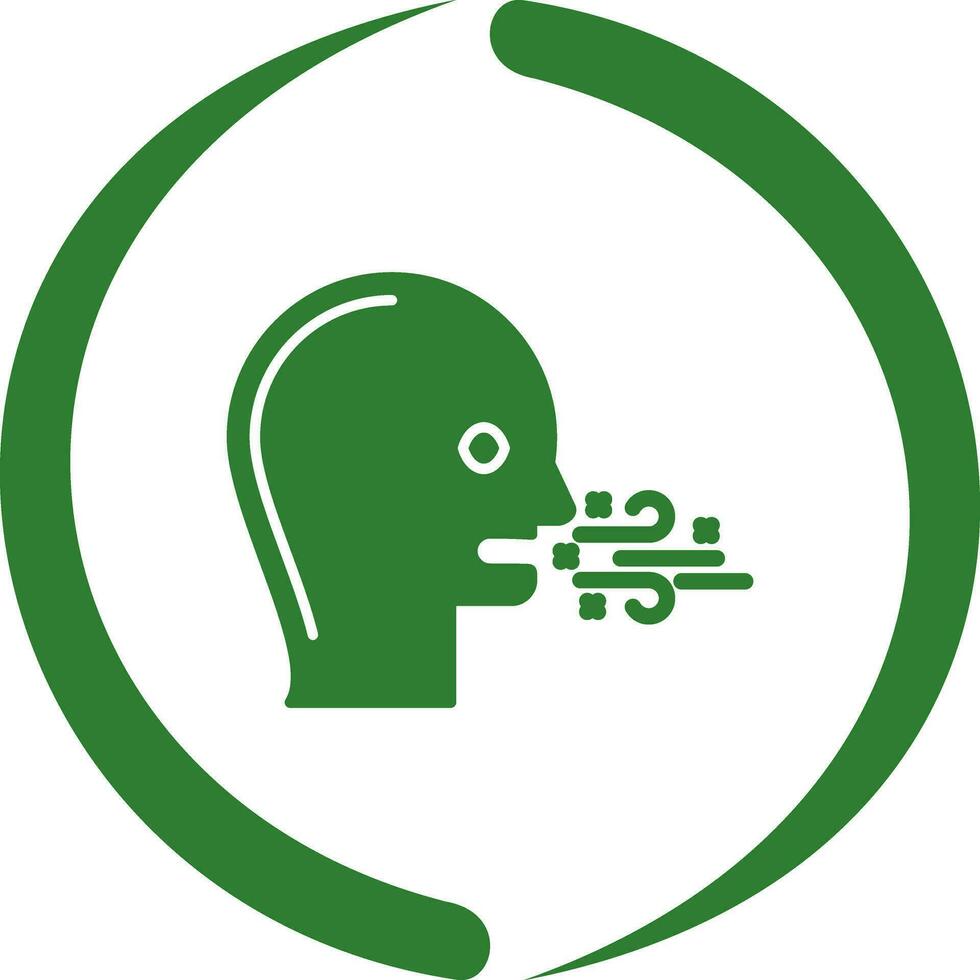 Bad Breath Vector Icon