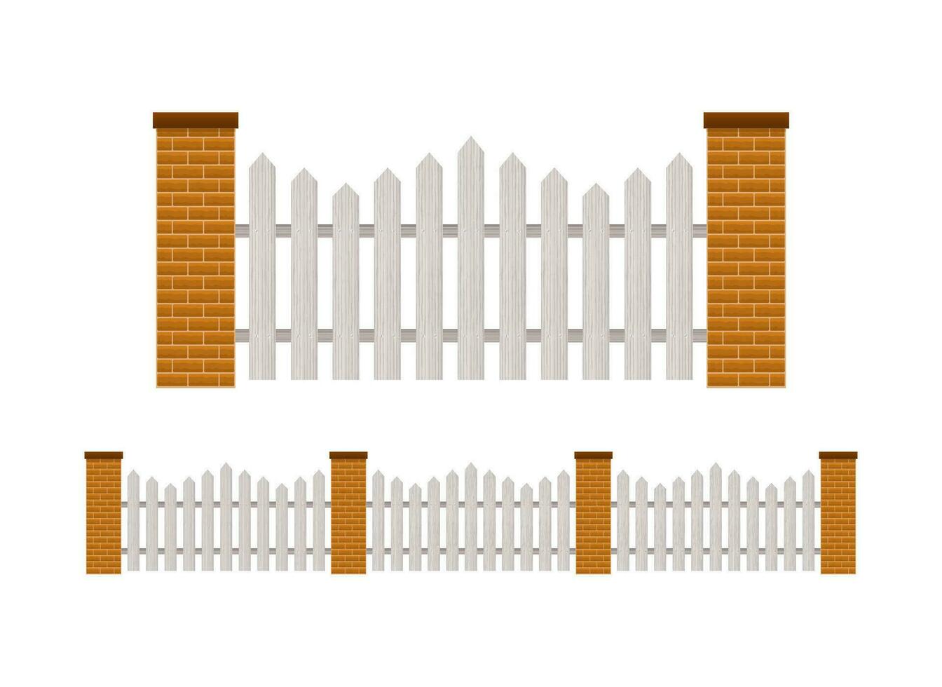 Hedge wooden, great design for any purposes. Cartoon people vector illustration.