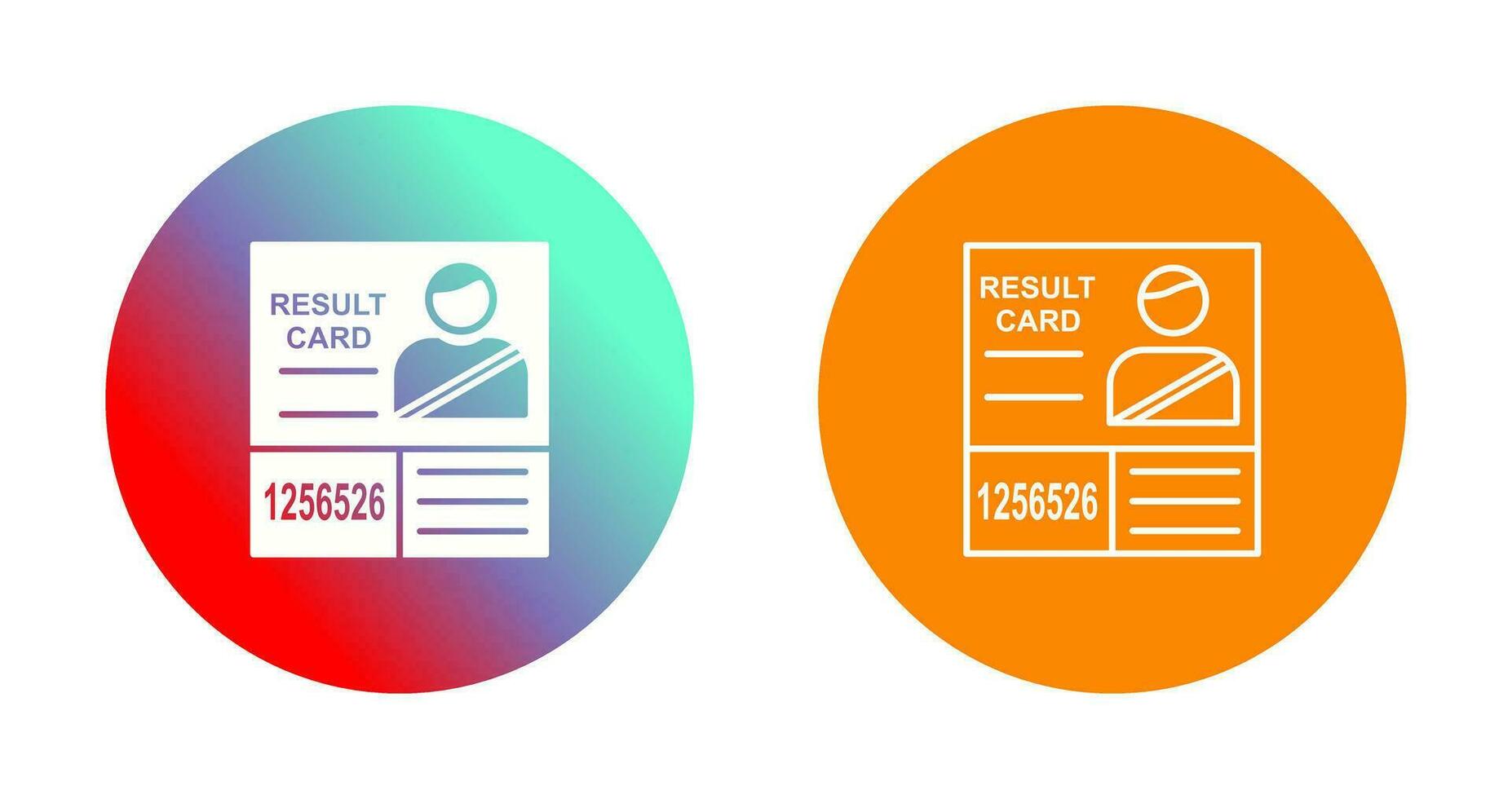 Candidate Results Vector Icon