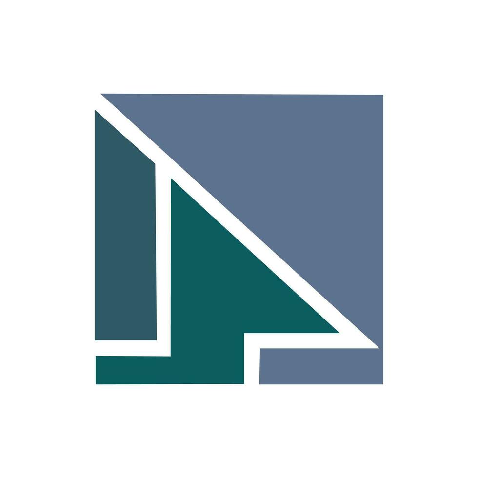 Abstract square design house roof in outline style. Property and construction icon for your web site design vector symbol. Vector illustration EPS.8 EPS.10