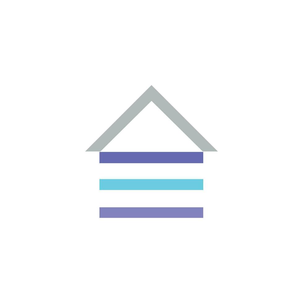 moderno casa vector símbolo diseño. propiedad logo concepto para negocio identidad.