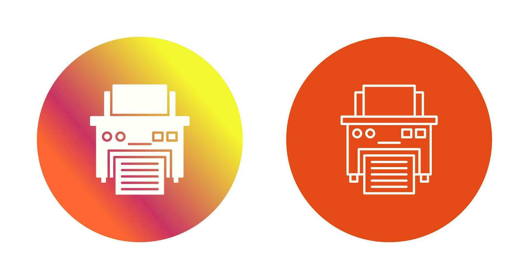 Printer Vector Icon