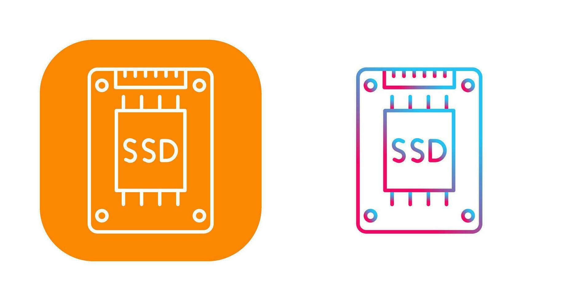 Ssd Vector Icon