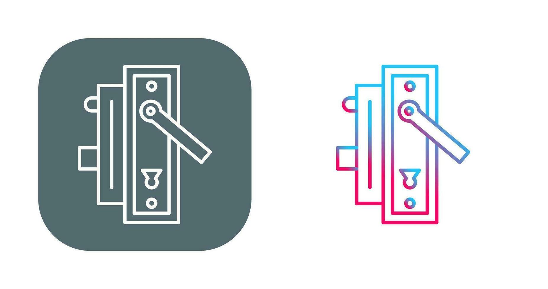 Door Handle Vector Icon