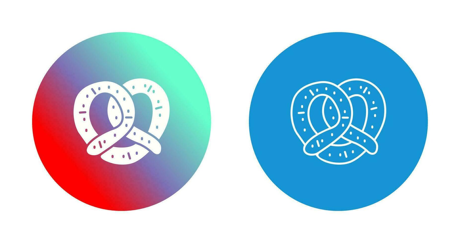 Pretzel Vector Icon