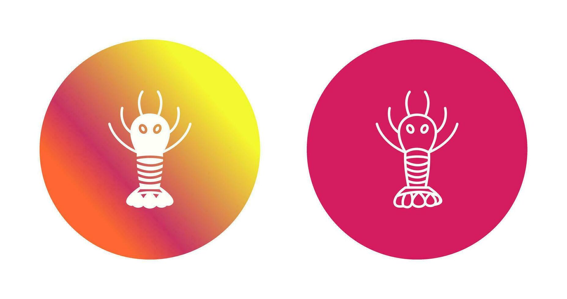 Lobster Vector Icon