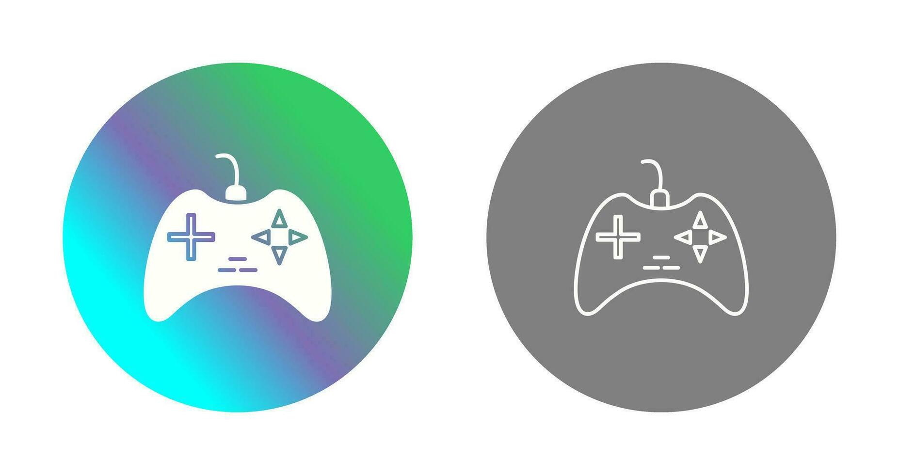 icono de vector de consola de juegos único