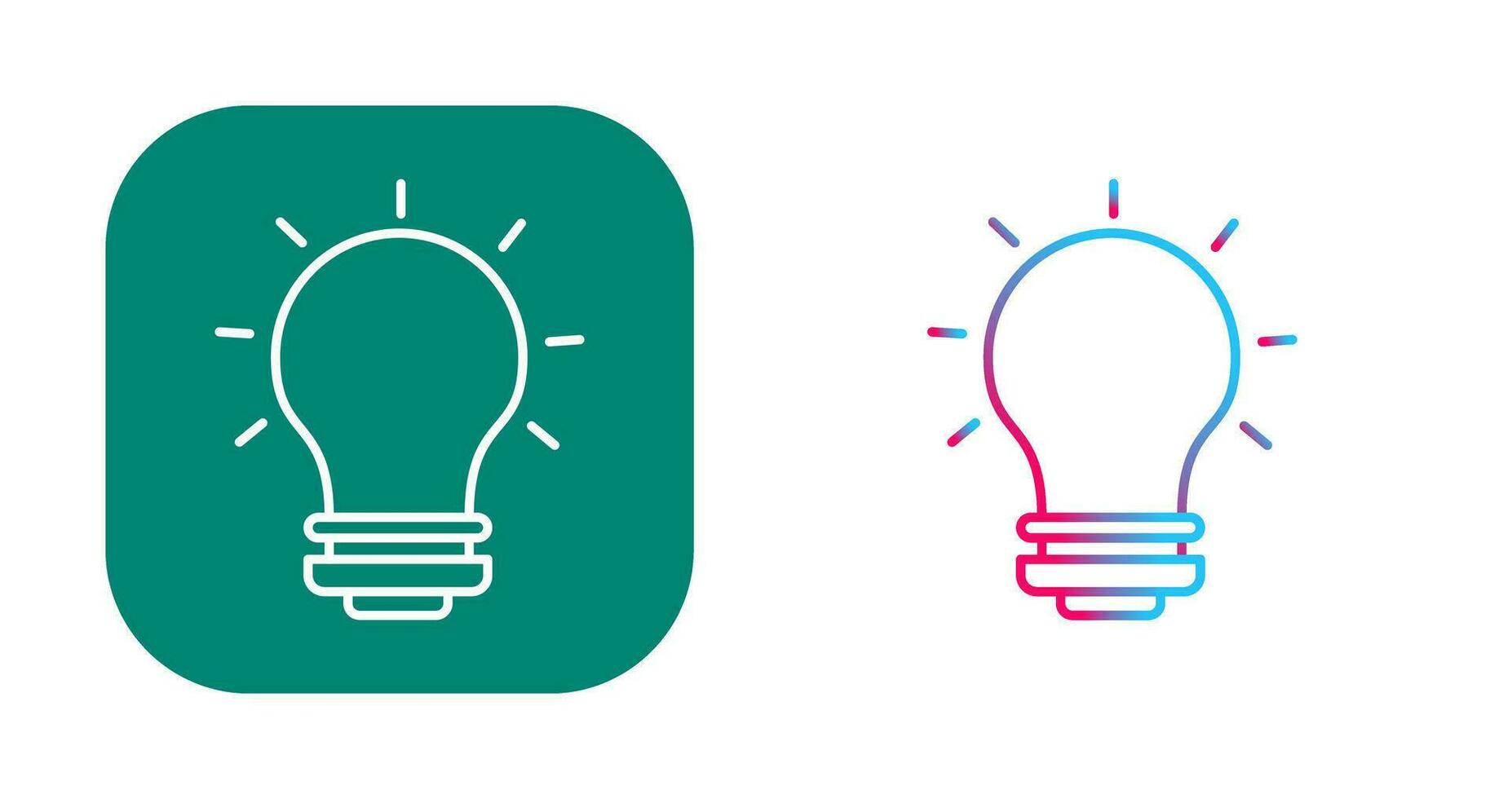 Light Bulb Vector Icon