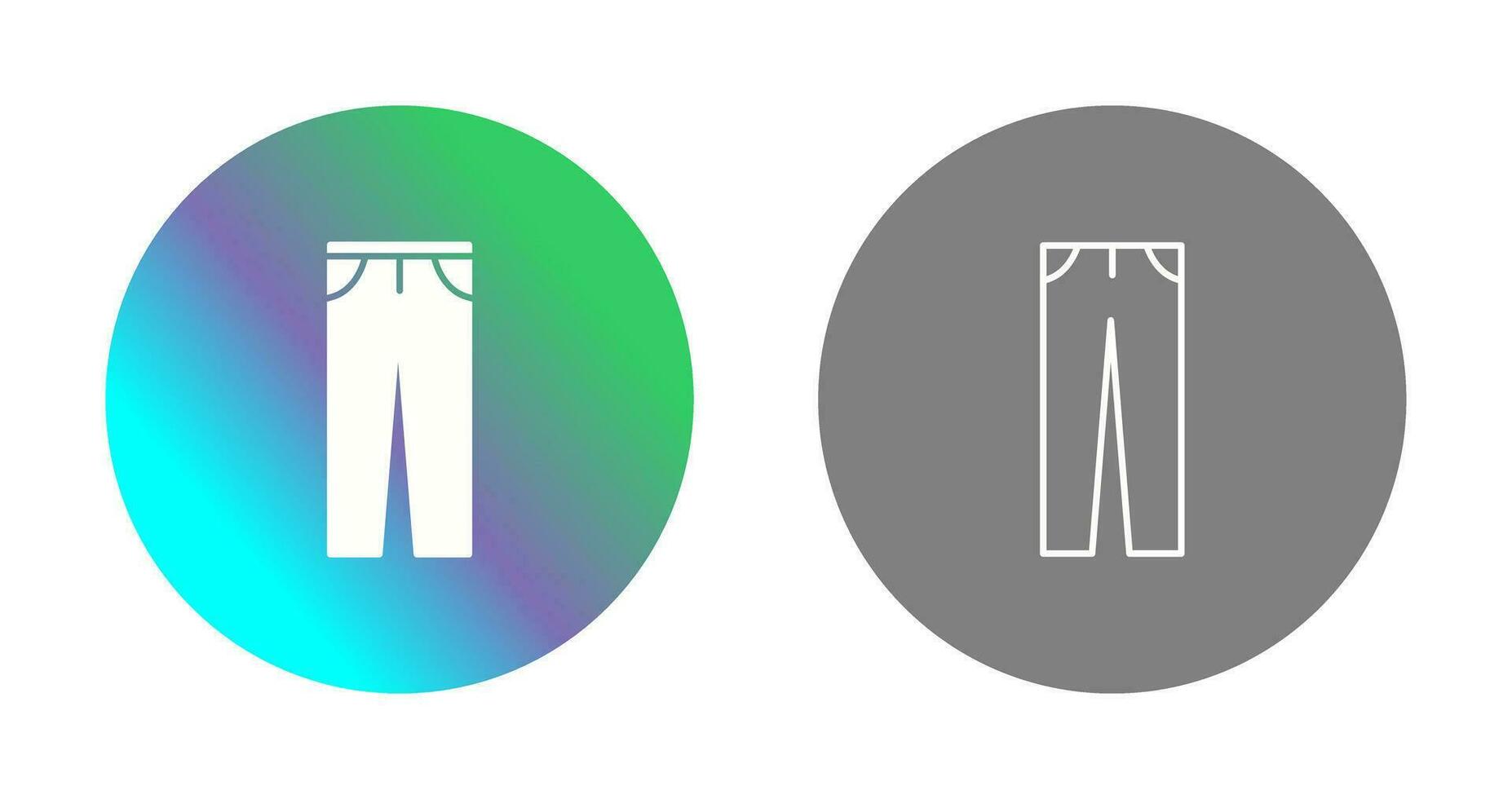 icono de vector de pantalones