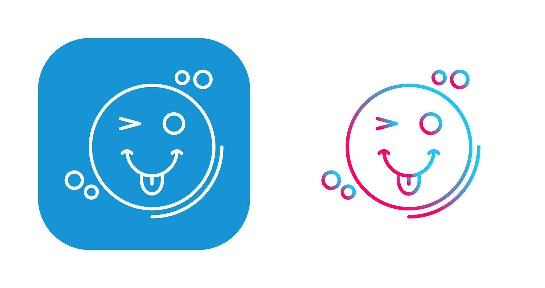 Tongue Out Vector Icon