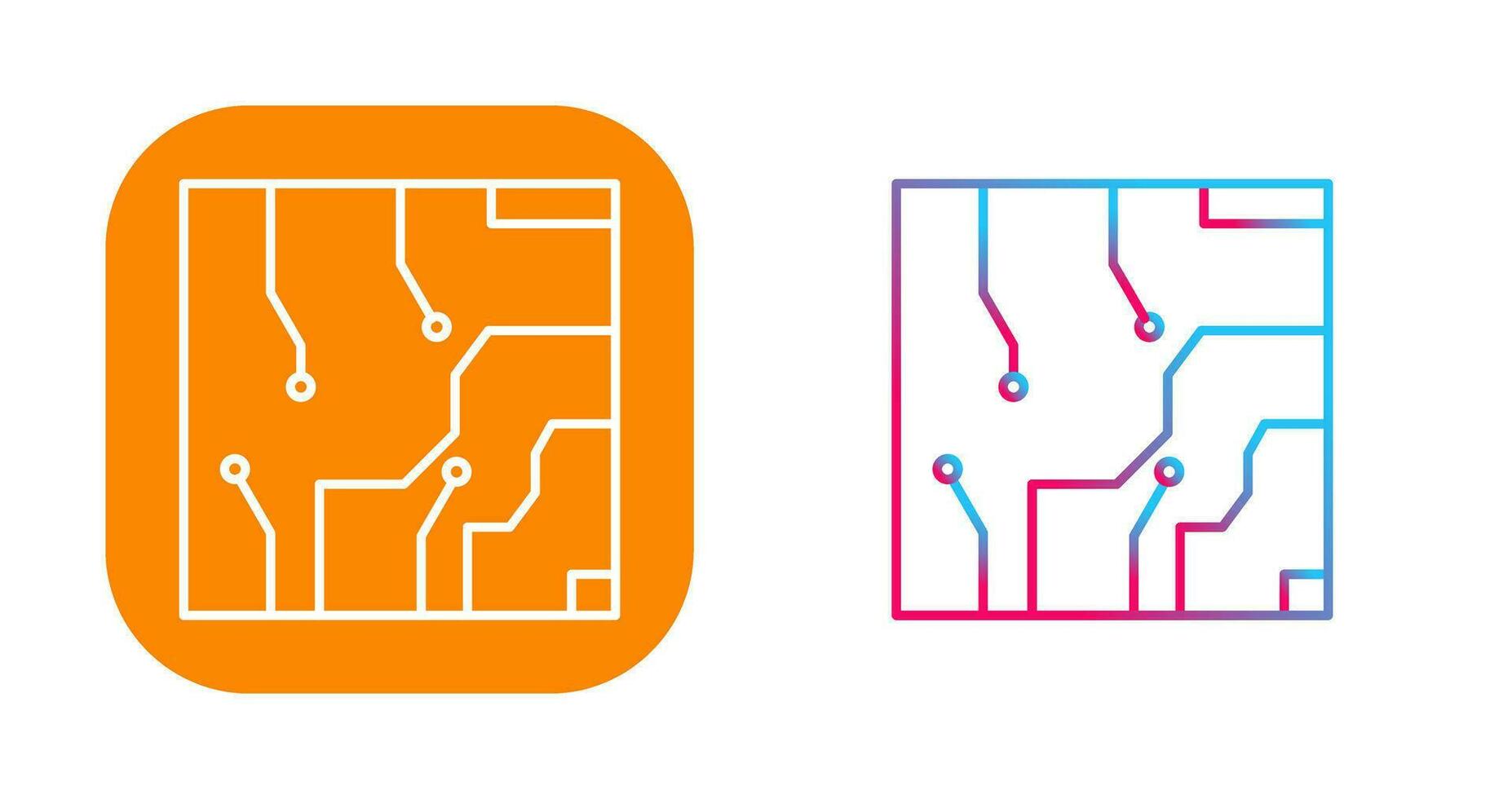 Electrical circuit Vector Icon