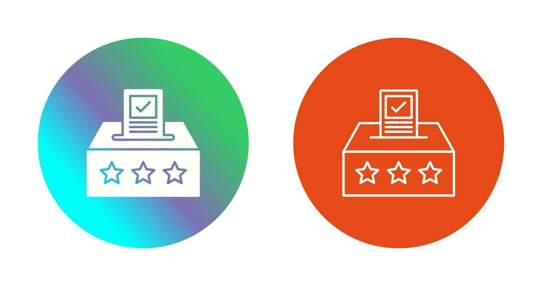 Ballot Vector Icon