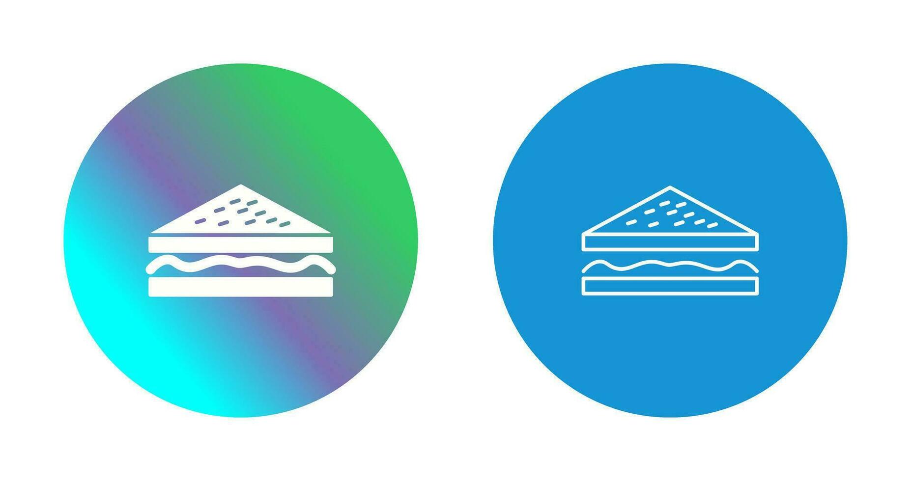 Unique Sandwich Vector Icon