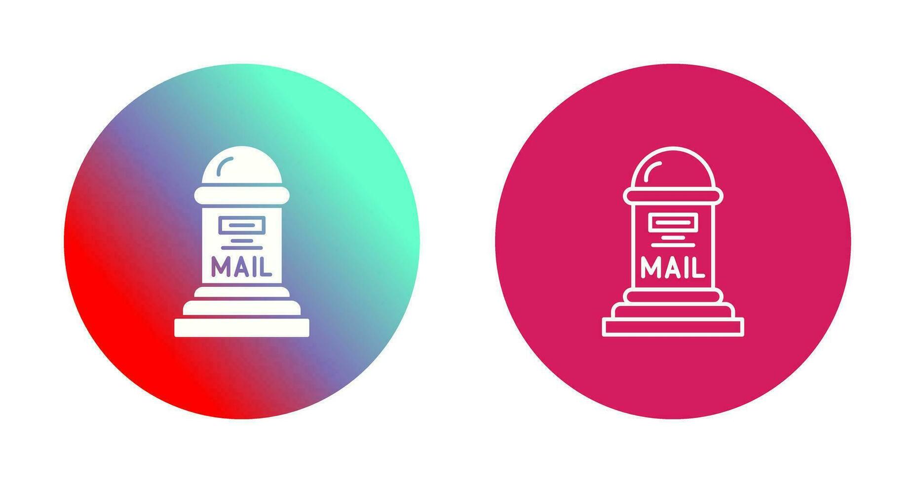 Mail Box Vector Icon