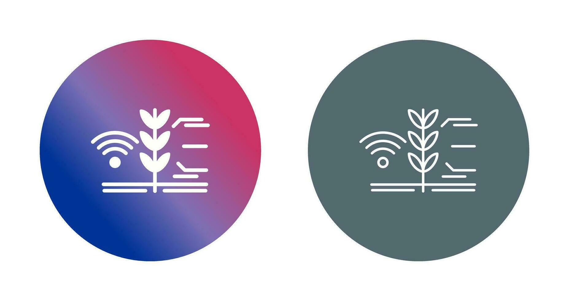 Smart Farm Vector Icon