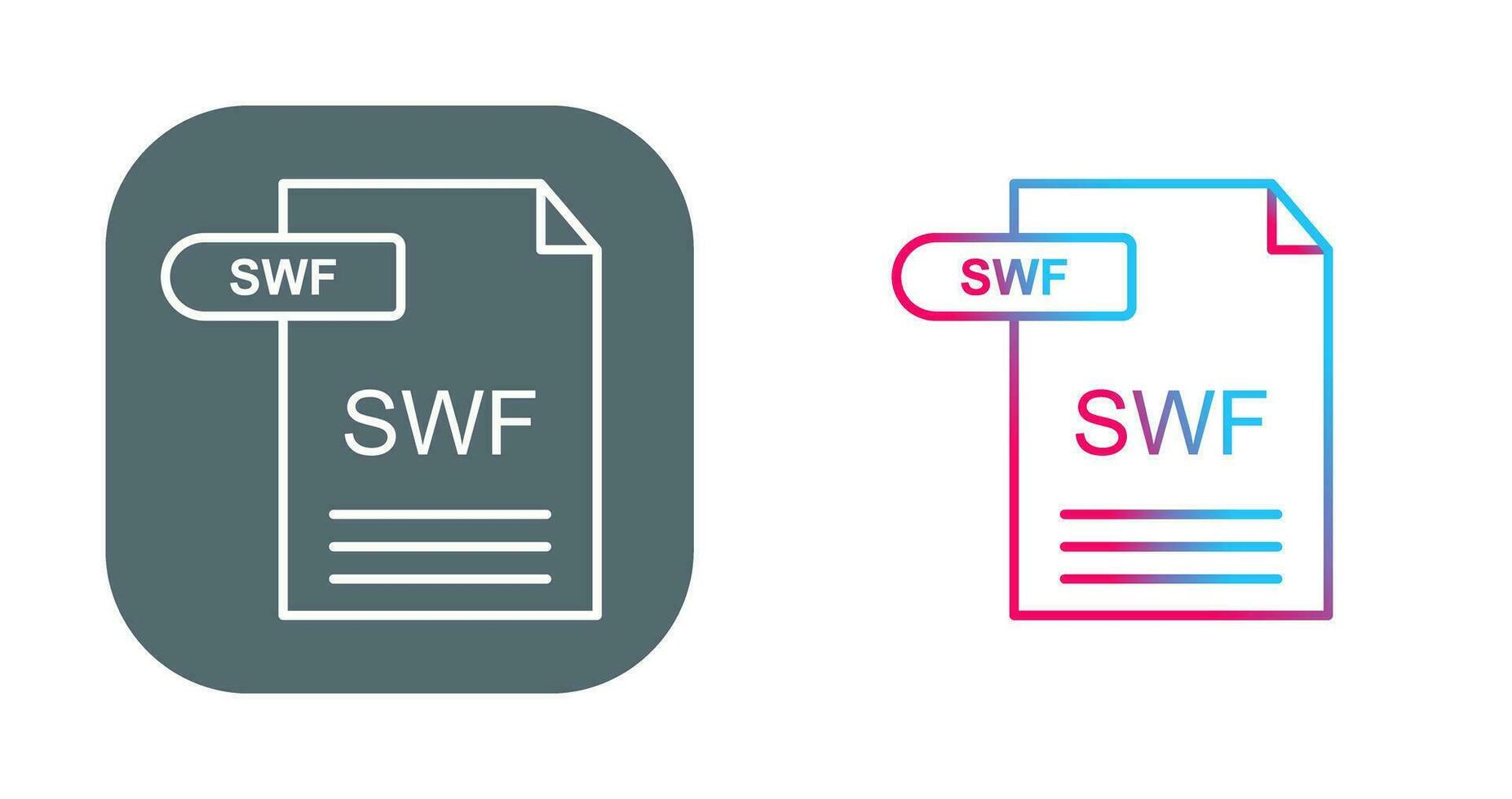 SWF Vector Icon
