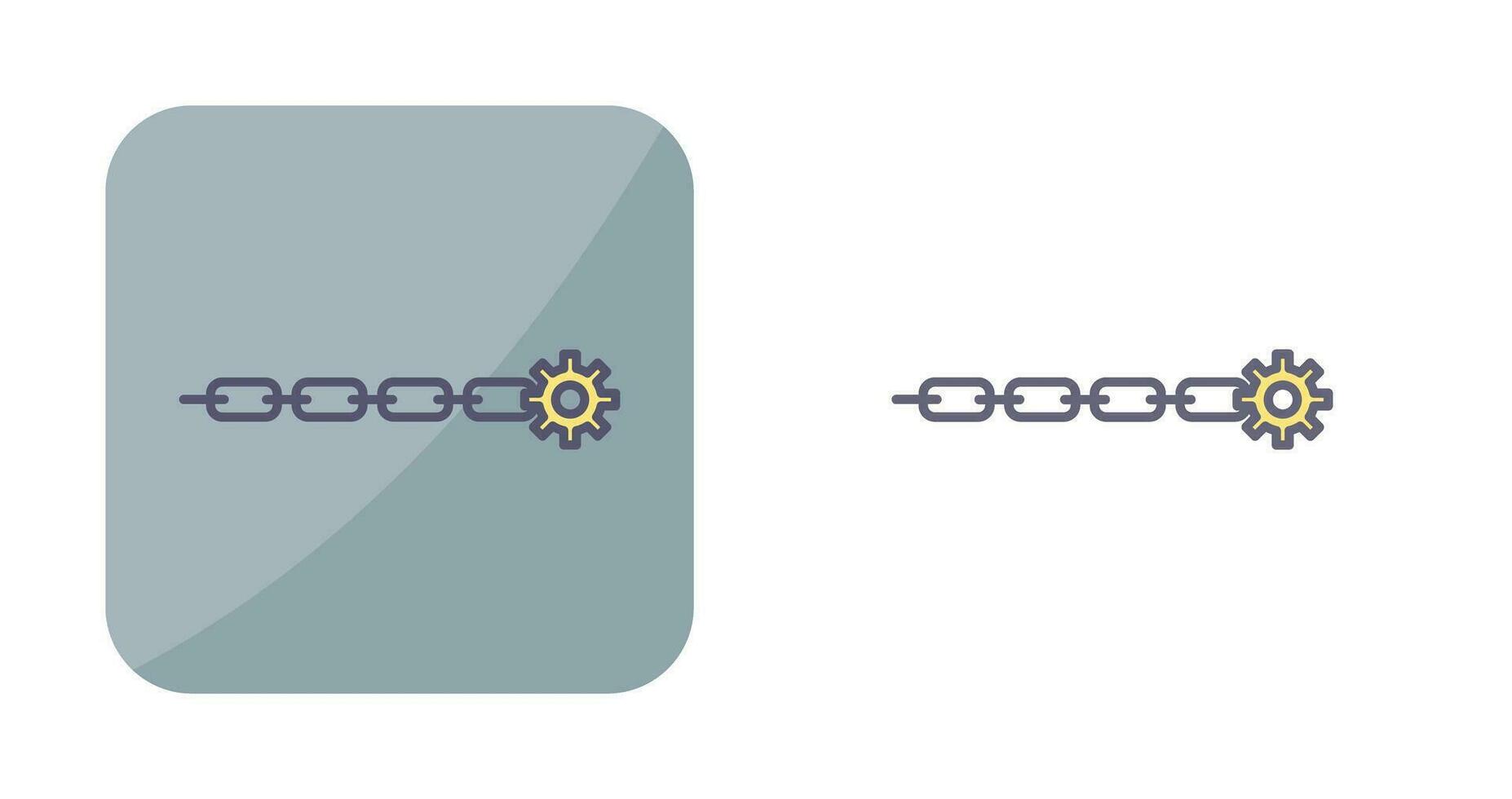 Unique Link Sales Vector Icon