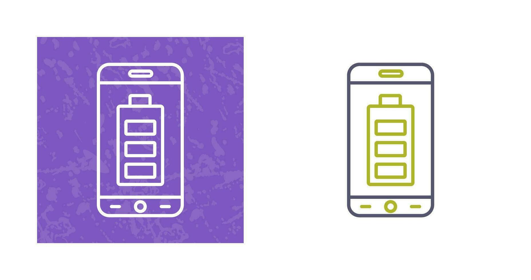 Mobile Battery Vector Icon