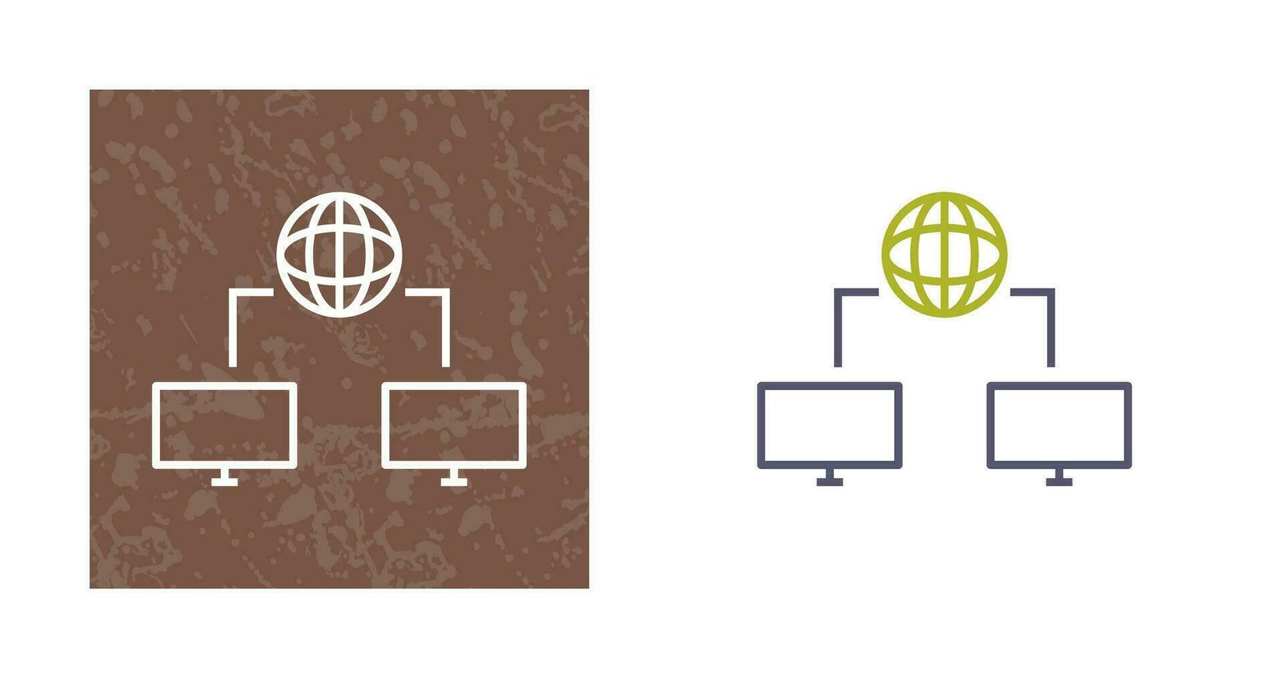 Unique Internet Connectivity Vector Icon