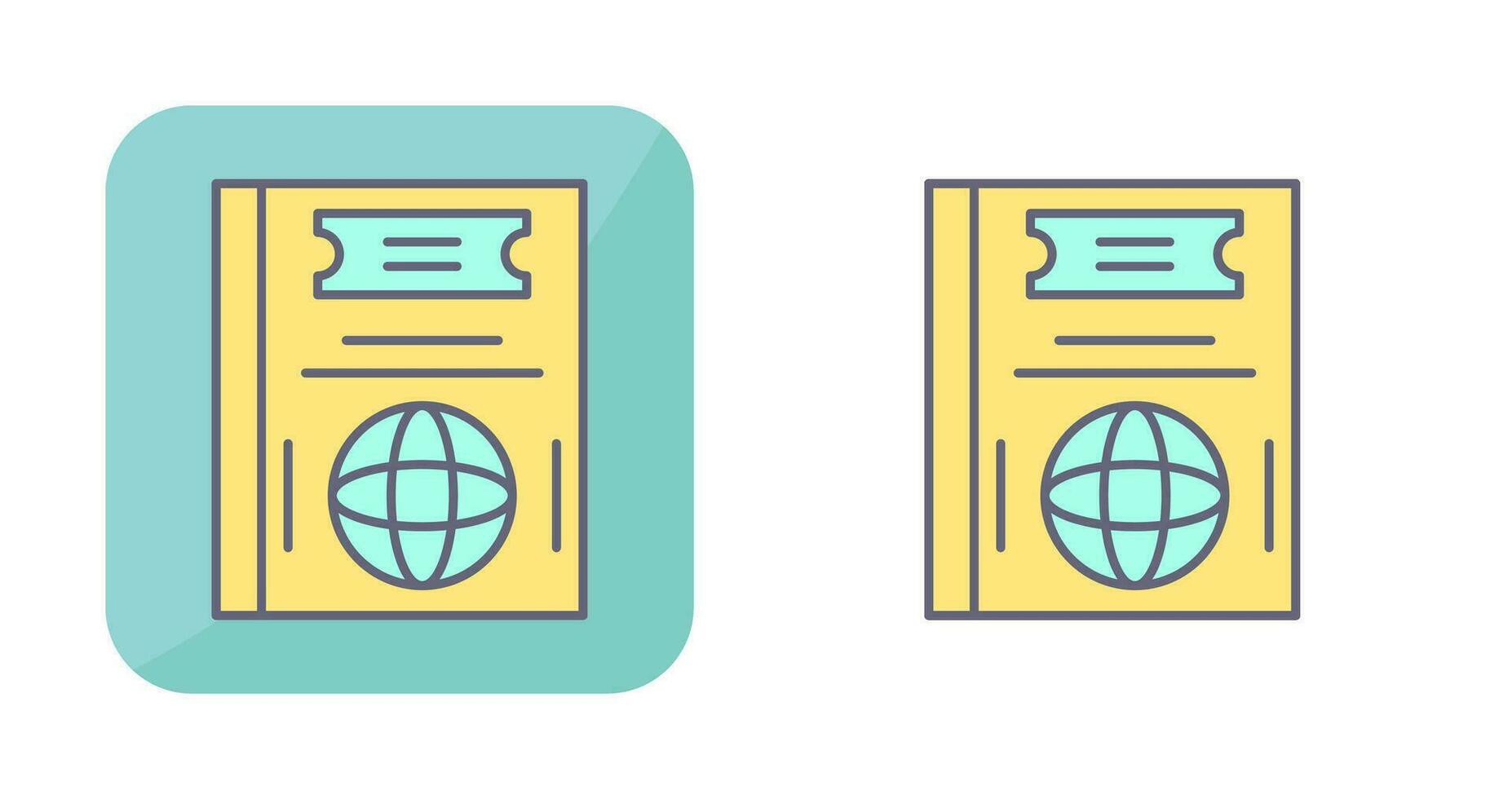 Passport Vector Icon