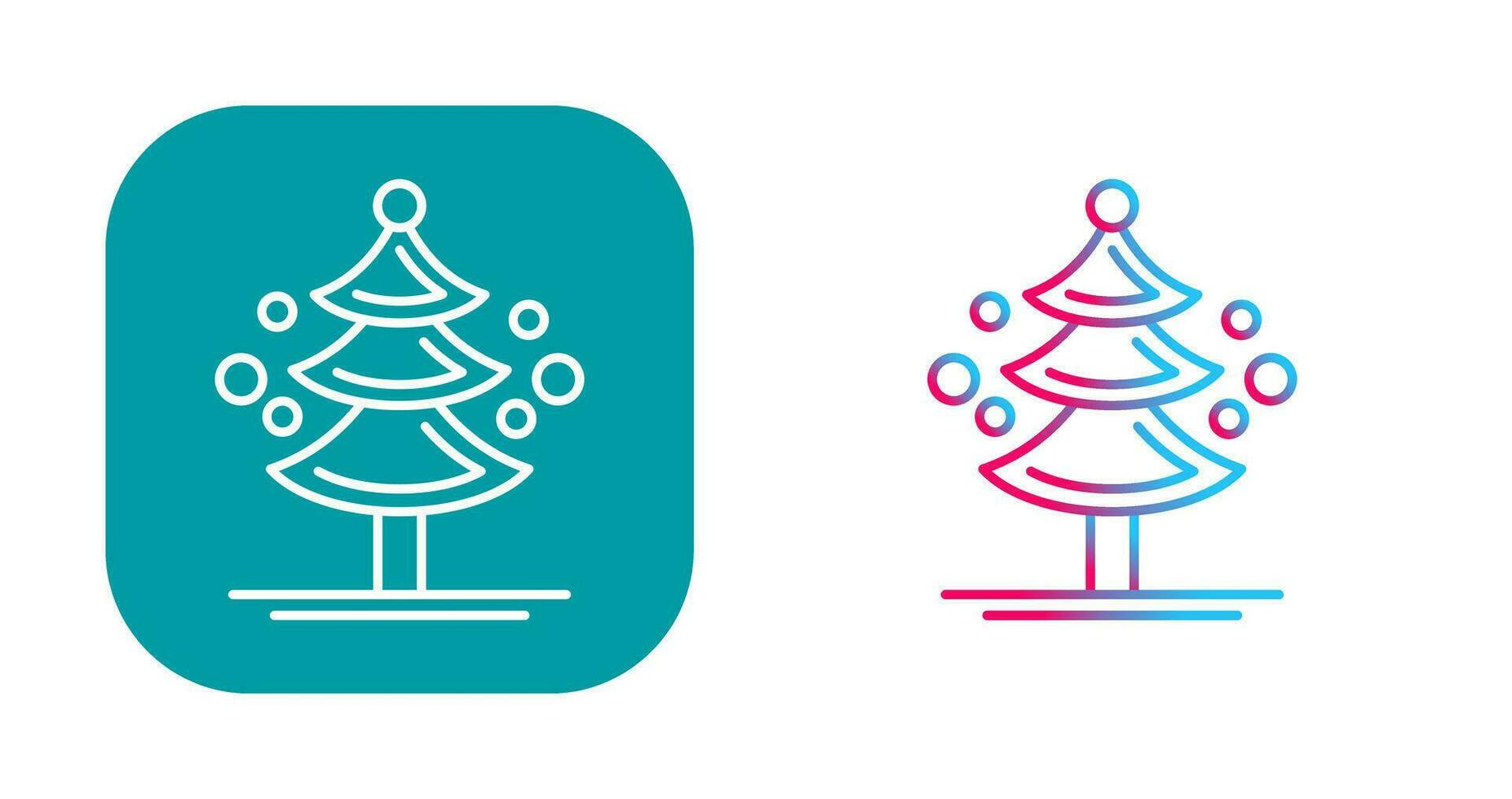 Pine Tree Vector Icon
