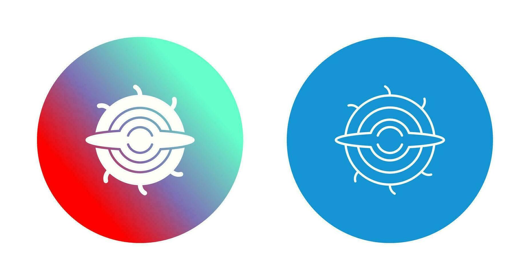 Black Hole Vector Icon
