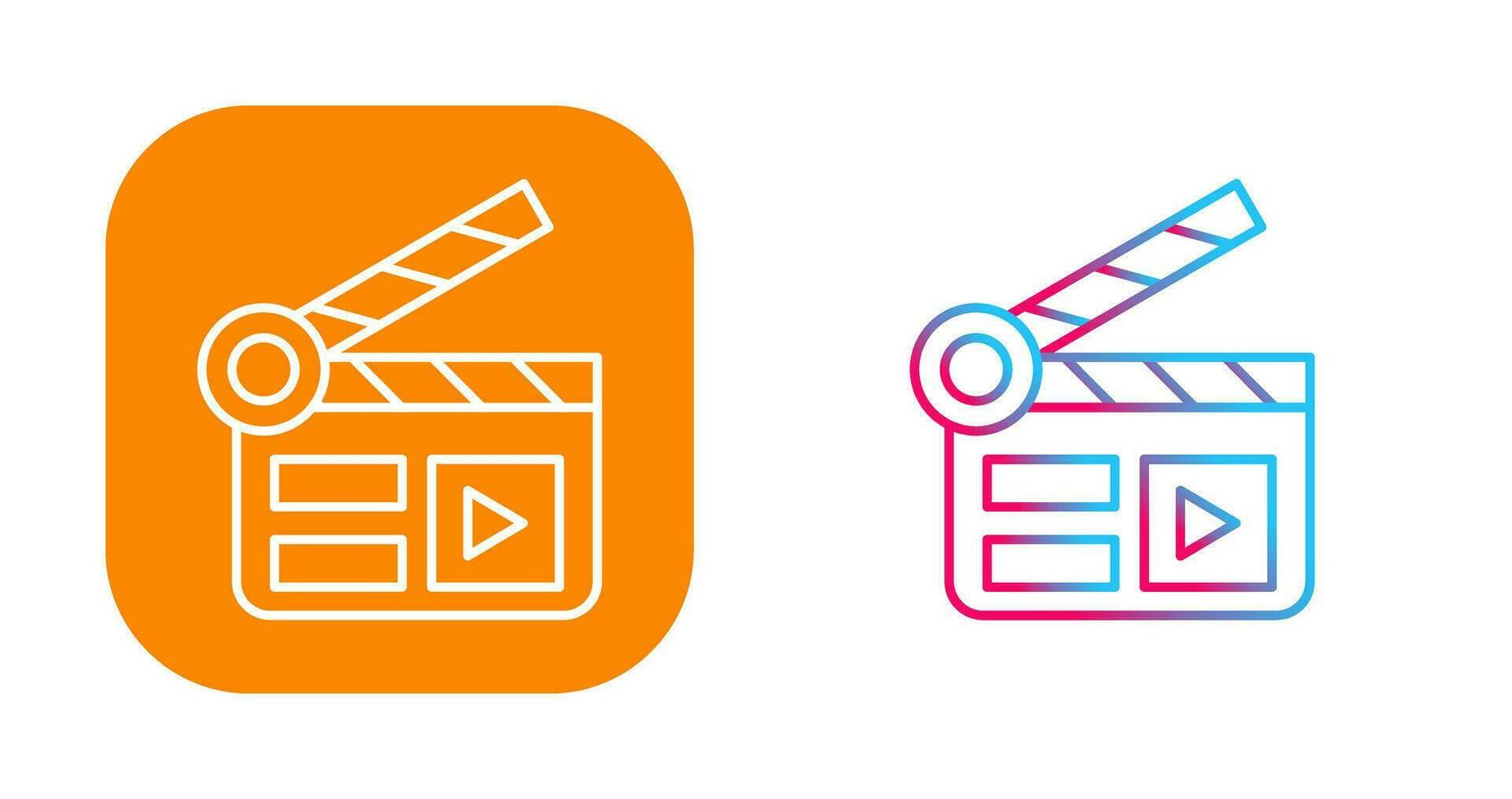 Clapper Board Vector Icon