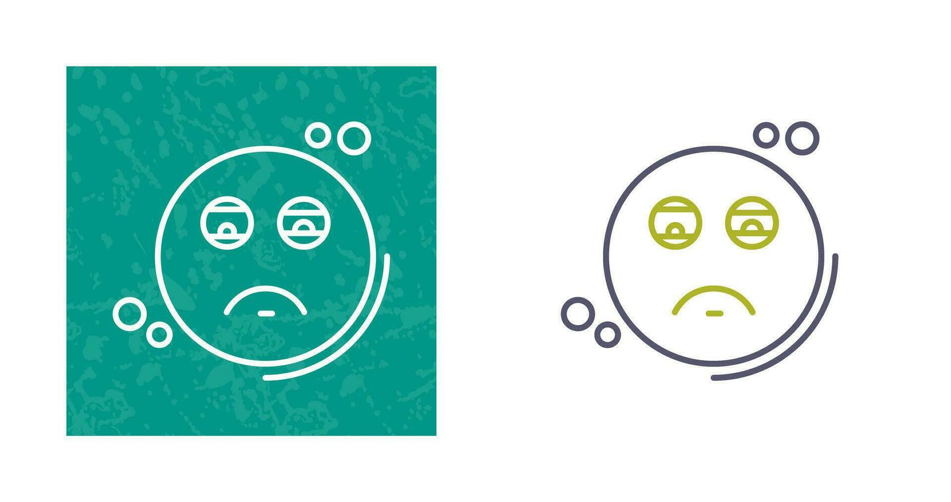 Tired Vector Icon