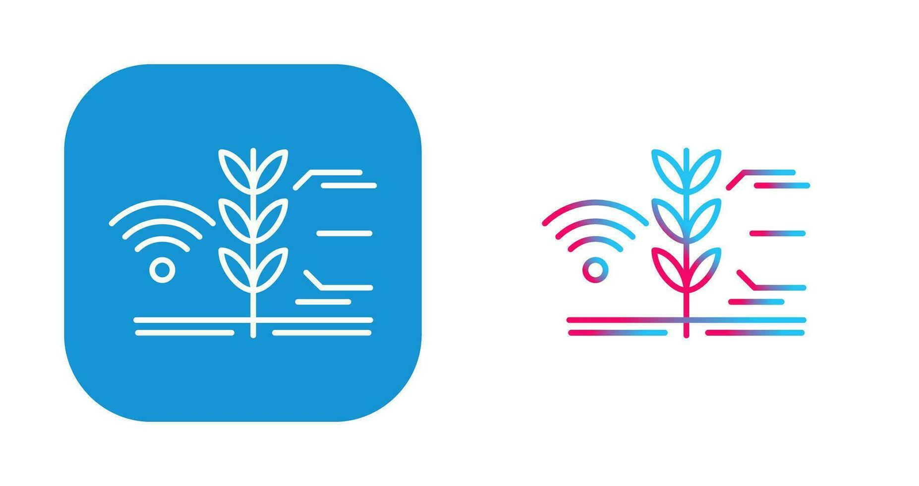 Smart Farm Vector Icon