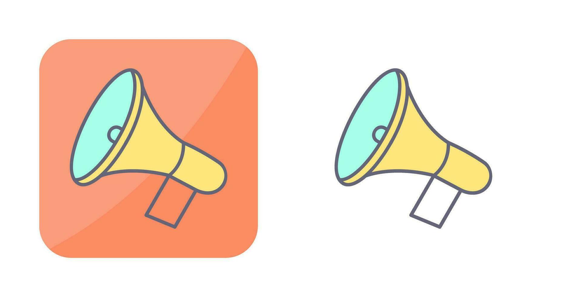 Announcement Speaker Vector Icon