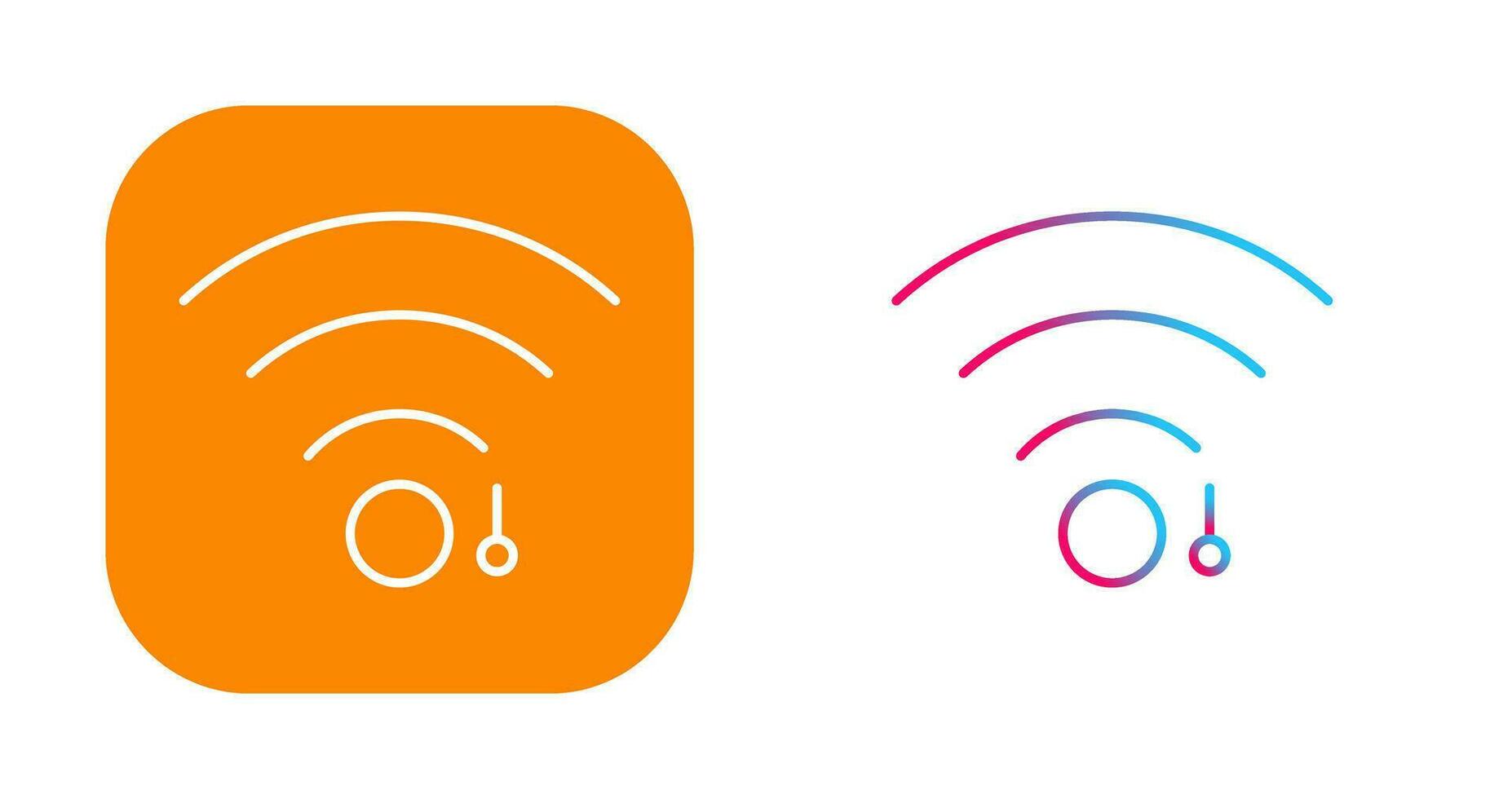 Unique WiFi Sign Vector Icon