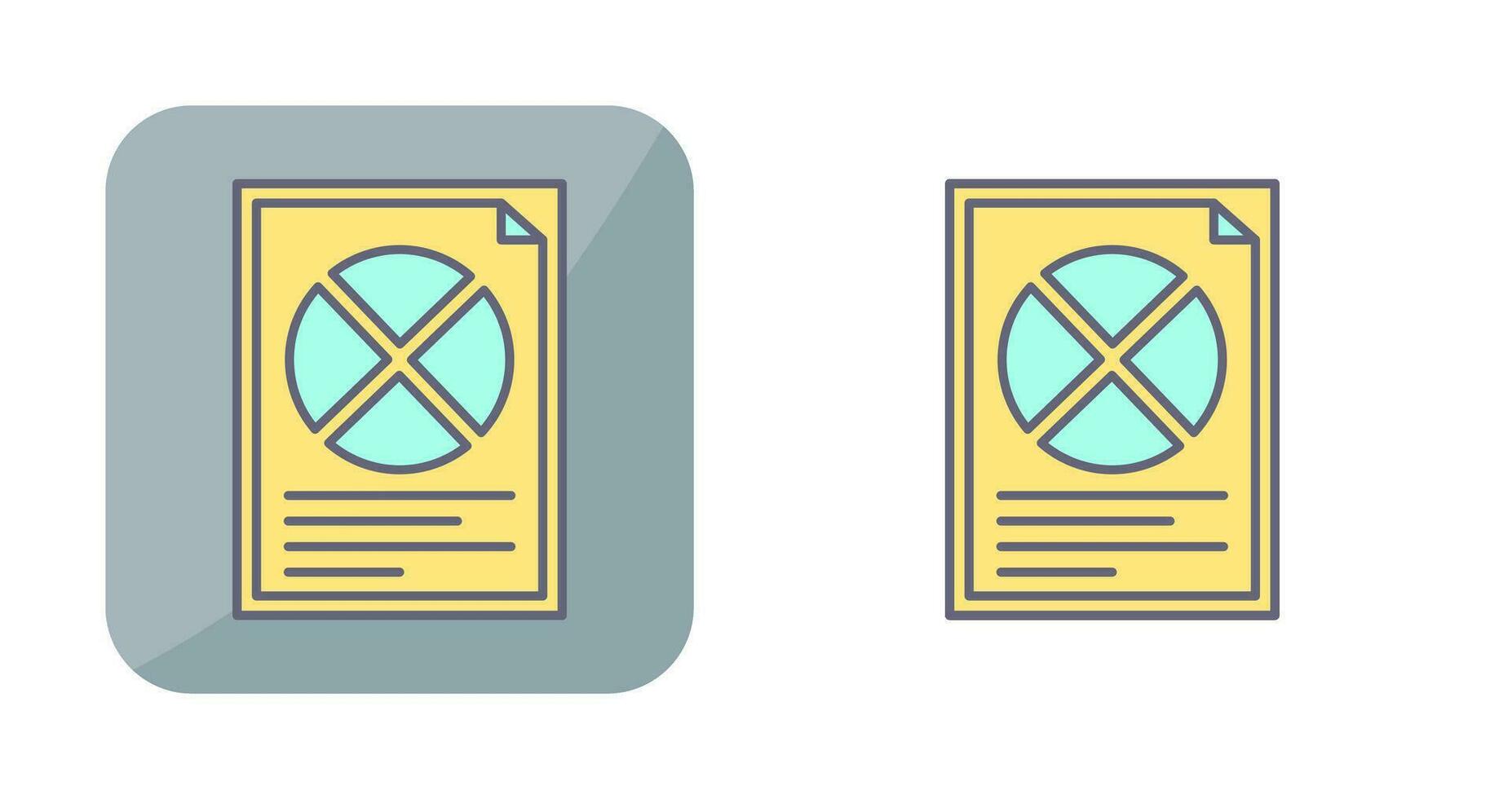 Pie Chart Vector Icon