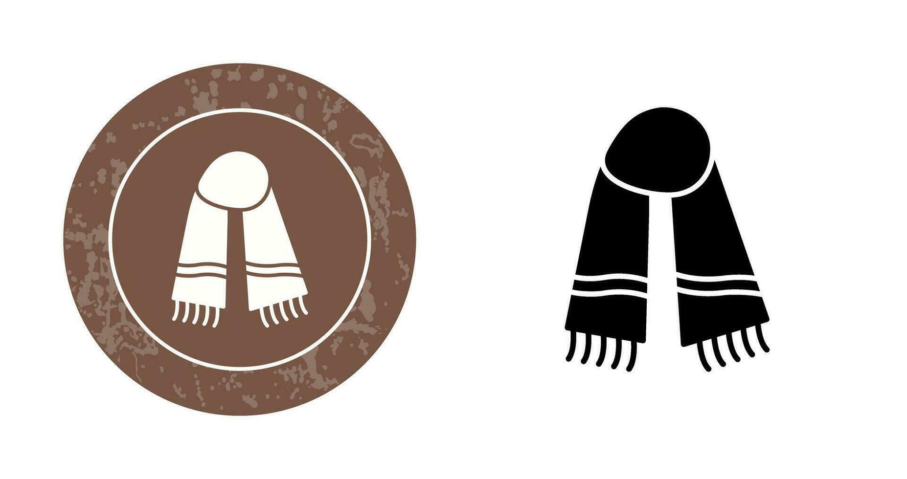 Warm Scarf Vector Icon