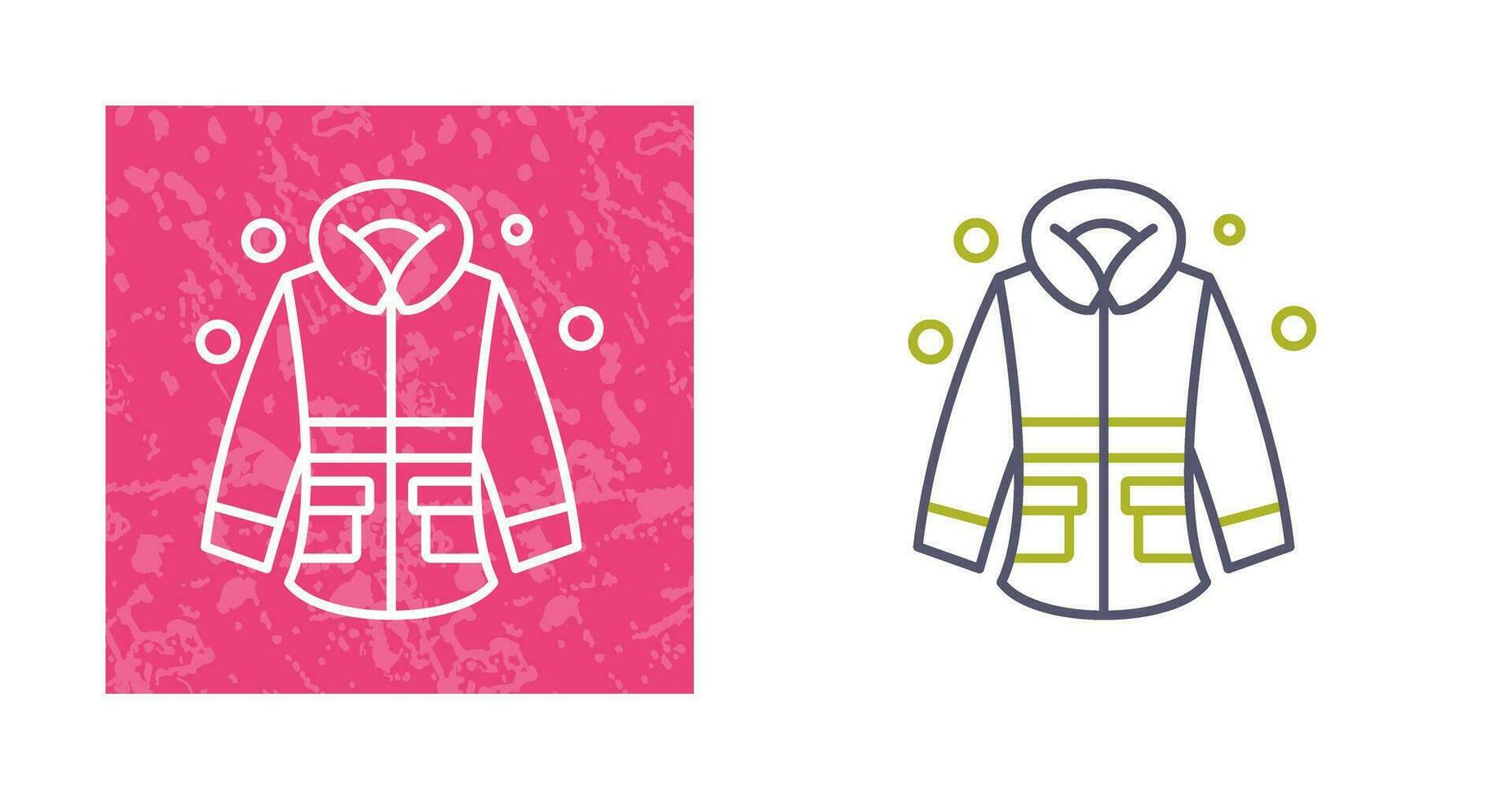 Winter Jacket Vector Icon