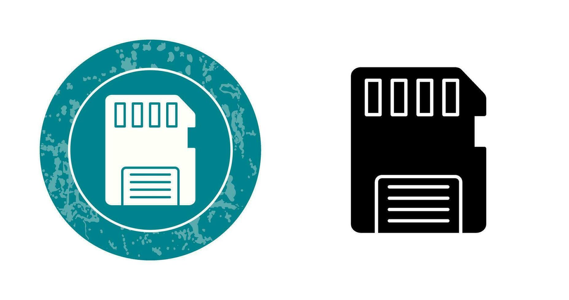 Memory Card Vector Icon