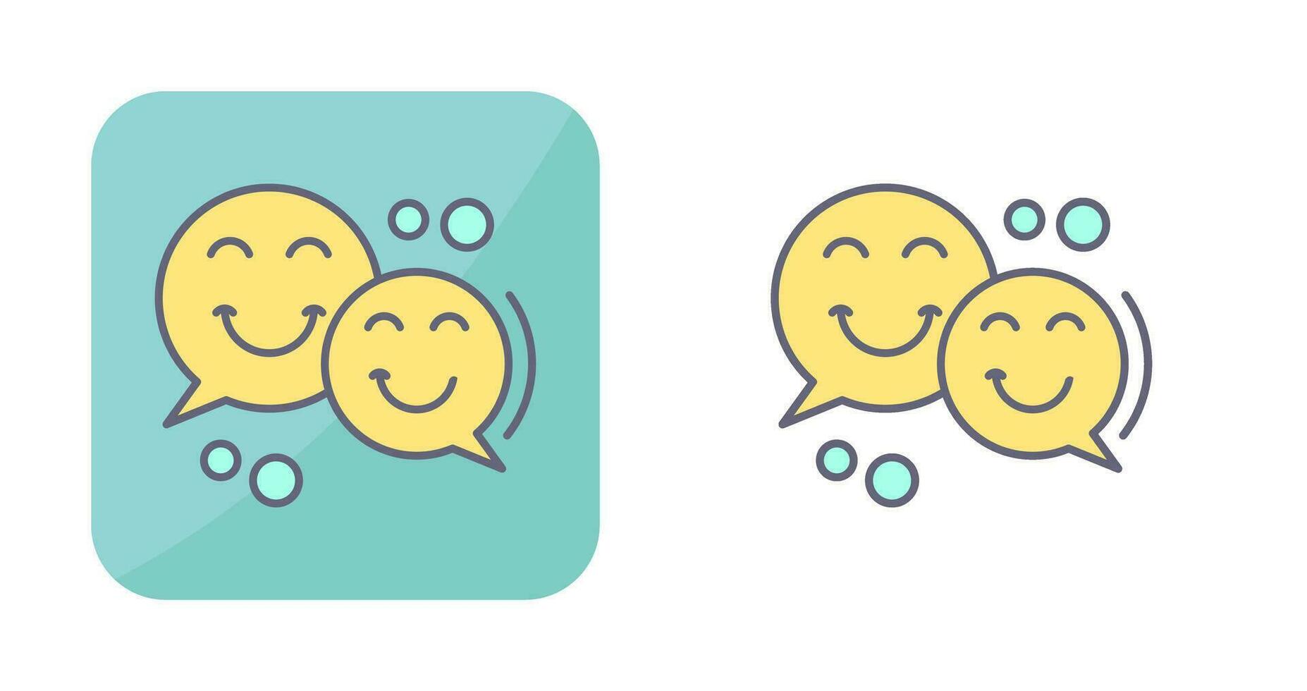 Chatting Vector Icon