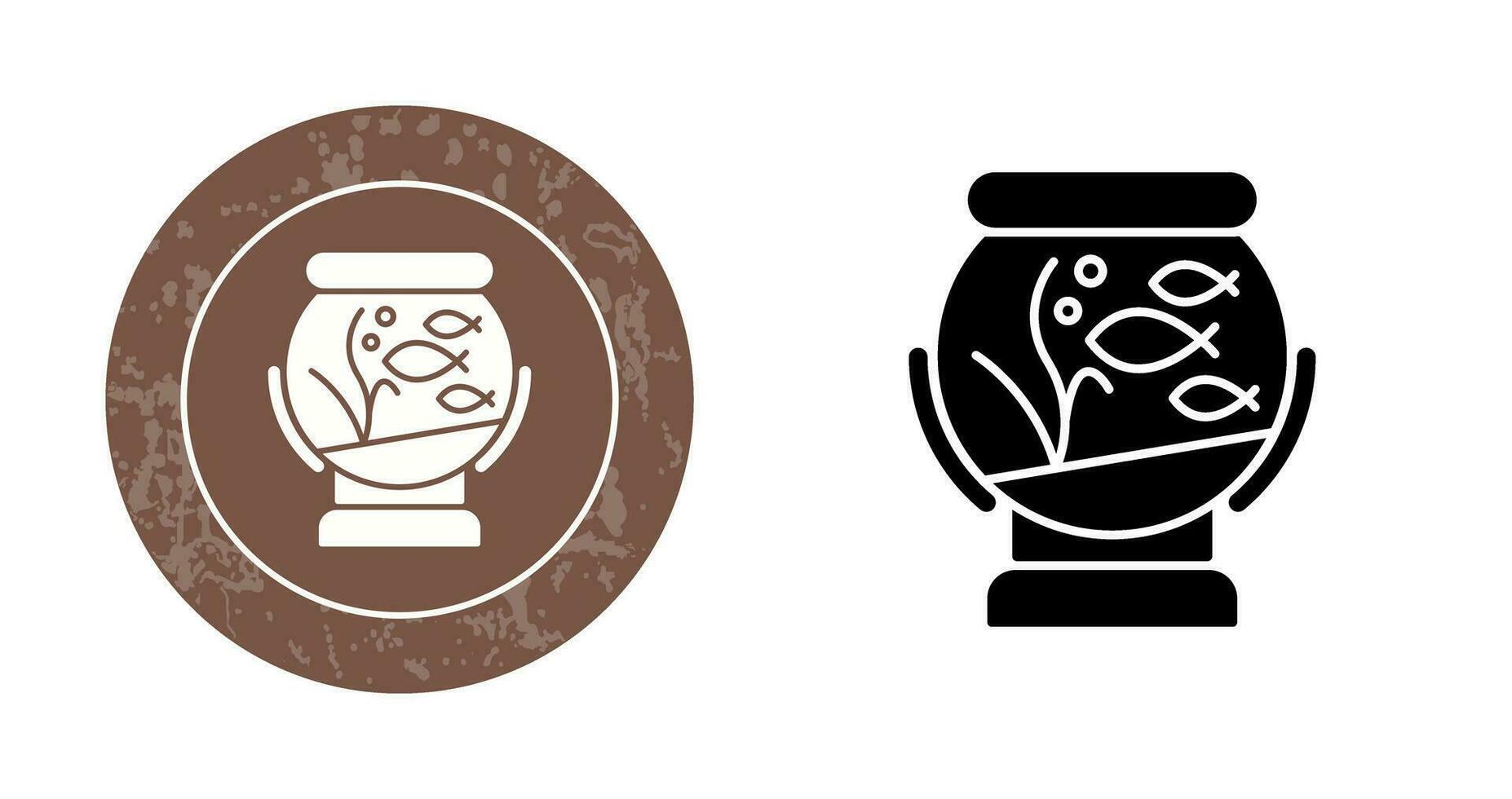 Fishbowl Vector Icon