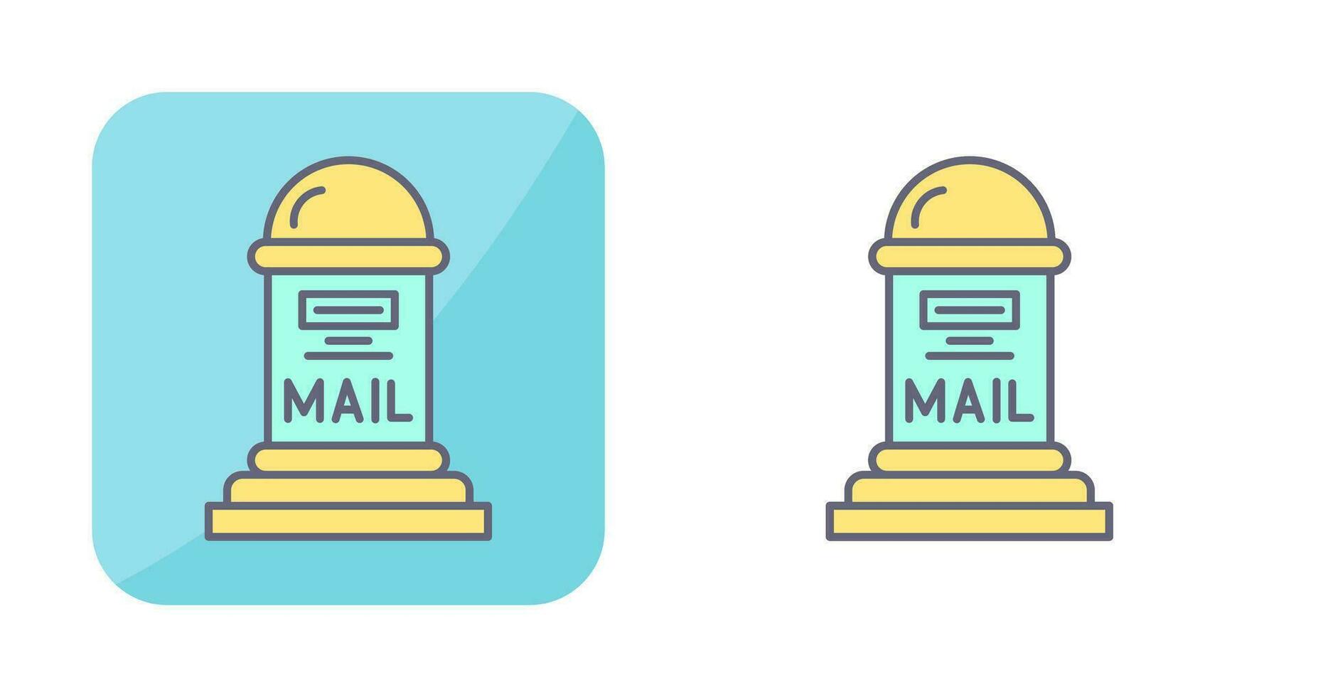 Mail Box Vector Icon