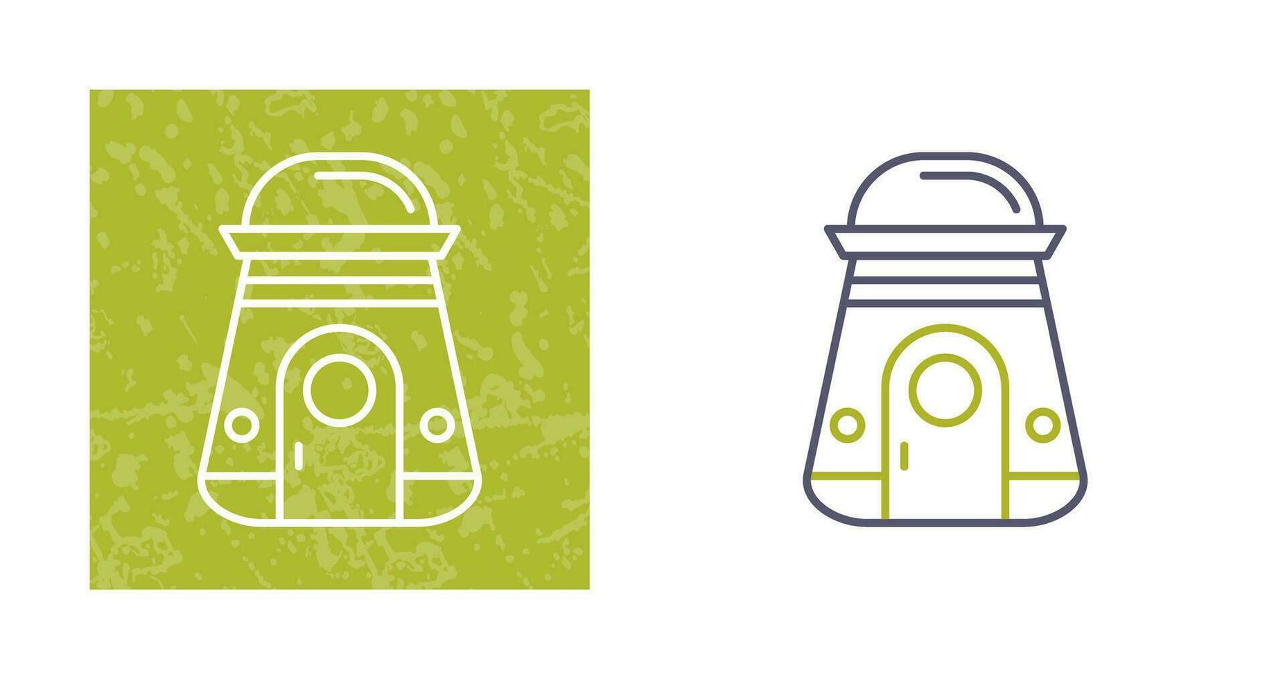 Space Capsule Vector Icon