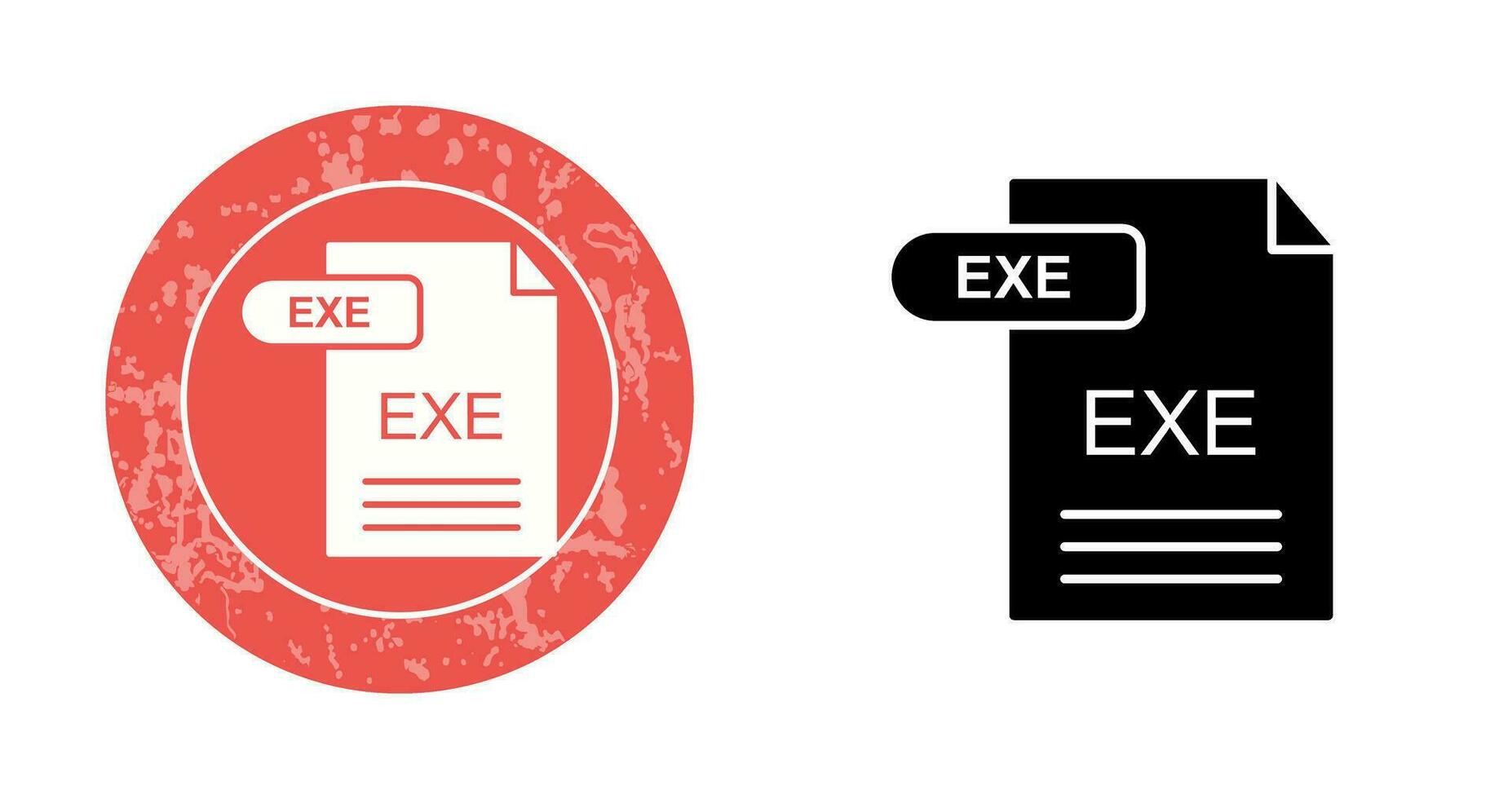 EXE Vector Icon