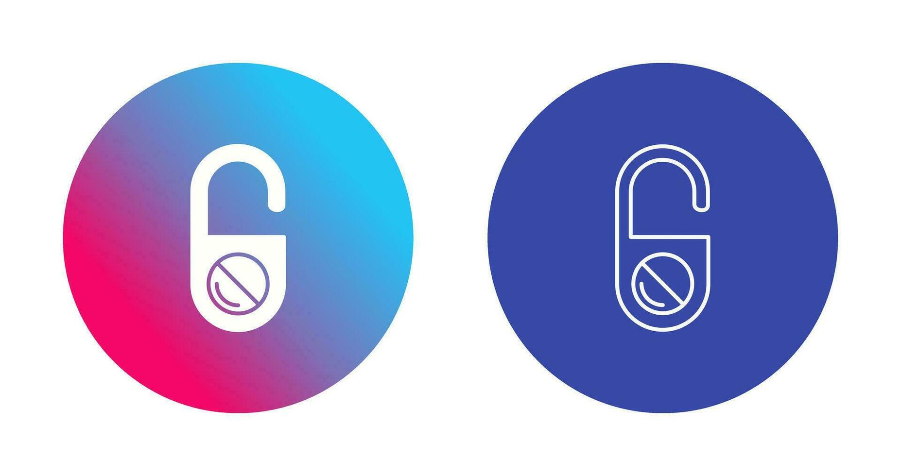 Do Not Disturb Vector Icon