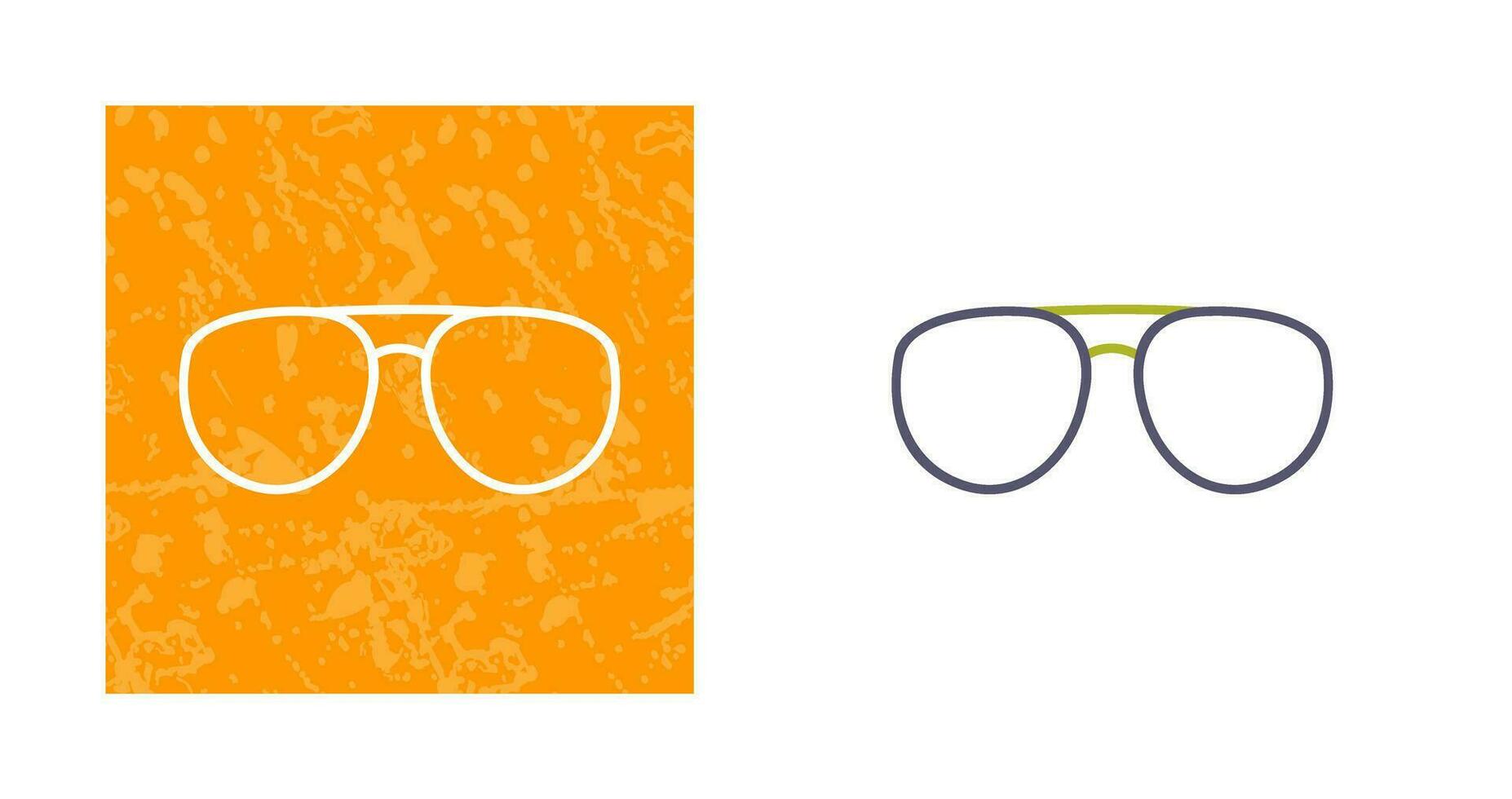 Unique Glasses Vector Icon