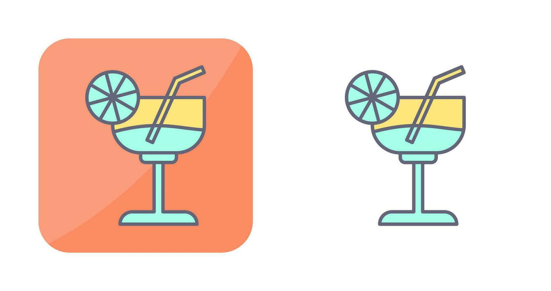 Cocktail Vector Icon