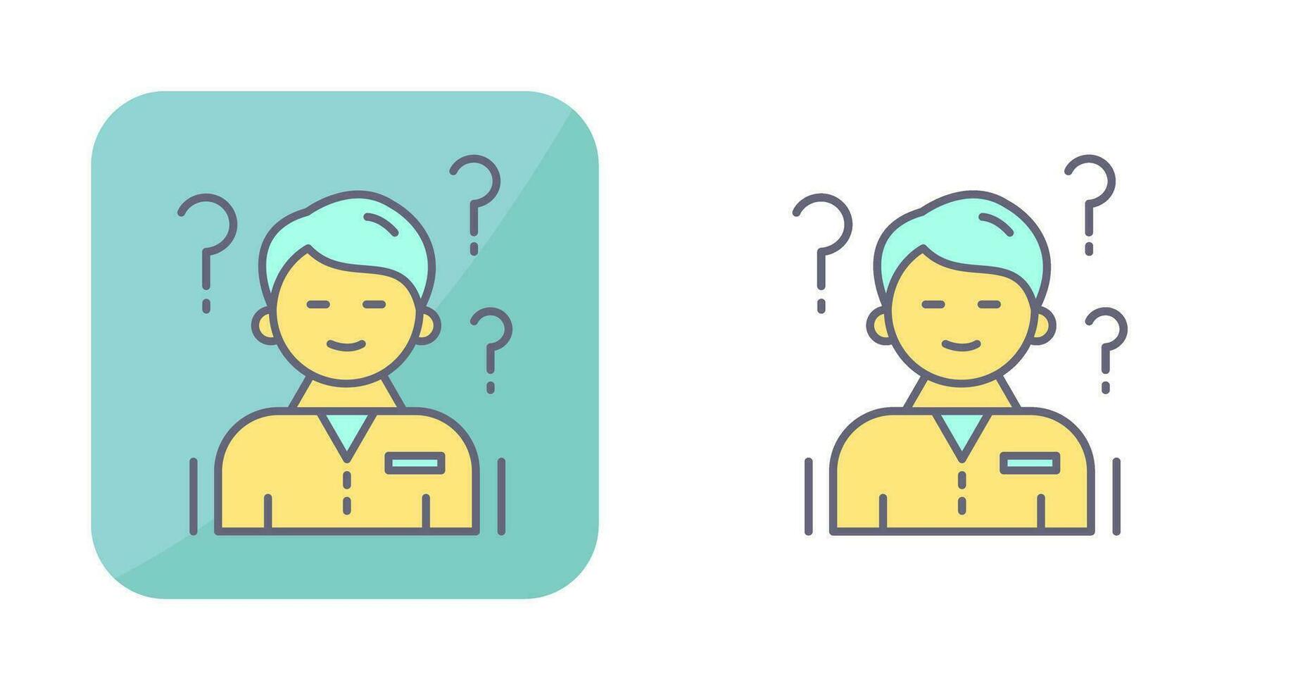 Confuse Vector Icon