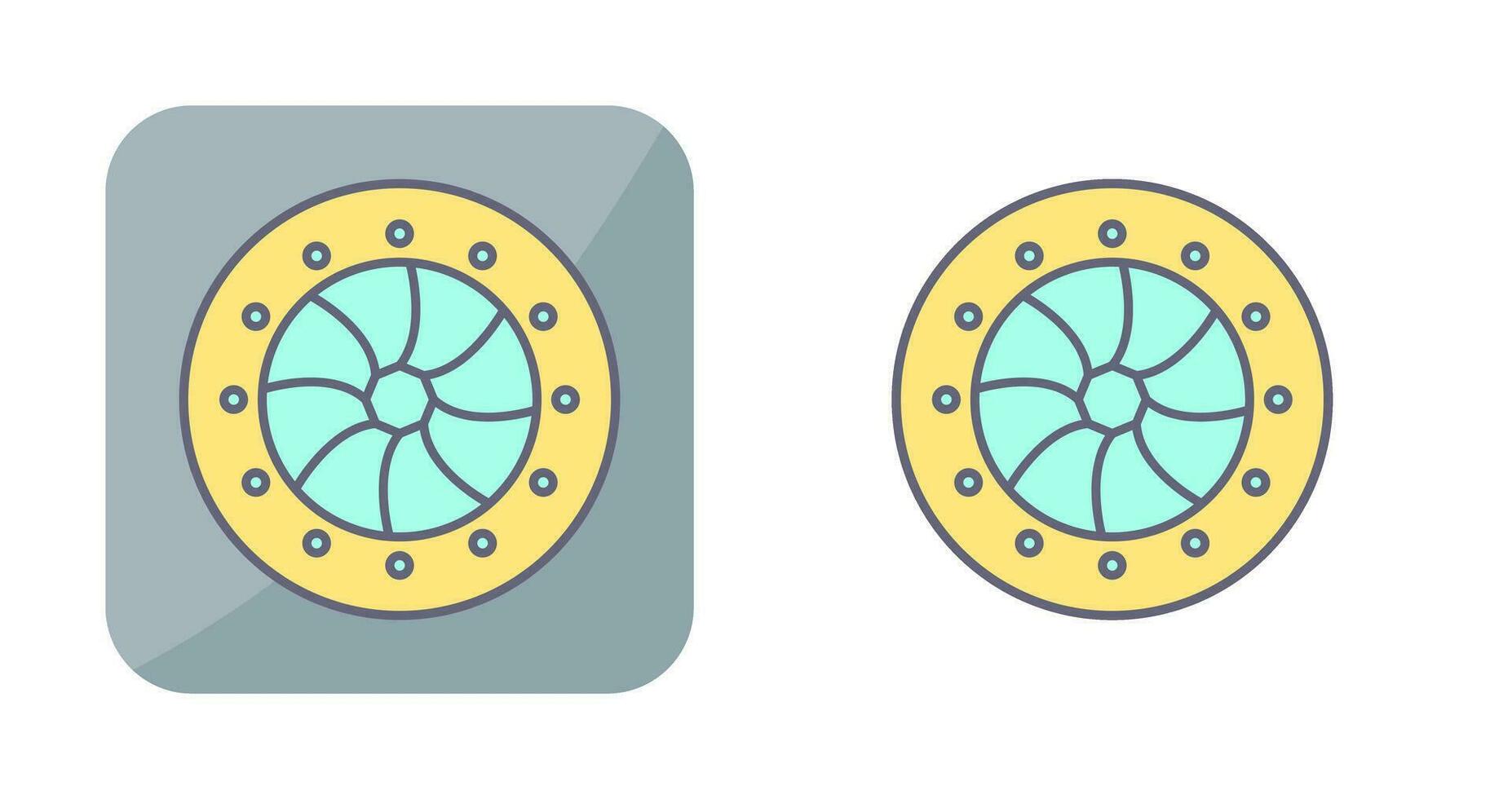 Unique Optical Diaphram Vector Icon